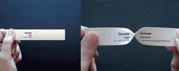 讓你的名片設計更具創意的10個方法  第8張