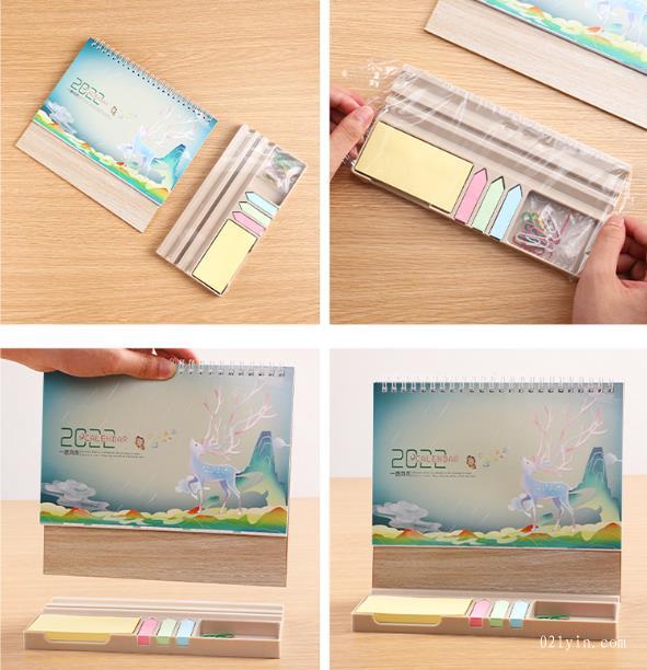 現(xiàn)貨臺歷批發(fā)商務(wù)簡約創(chuàng)意橫式臺座日歷辦公便簽豎式計劃日程表  第5張